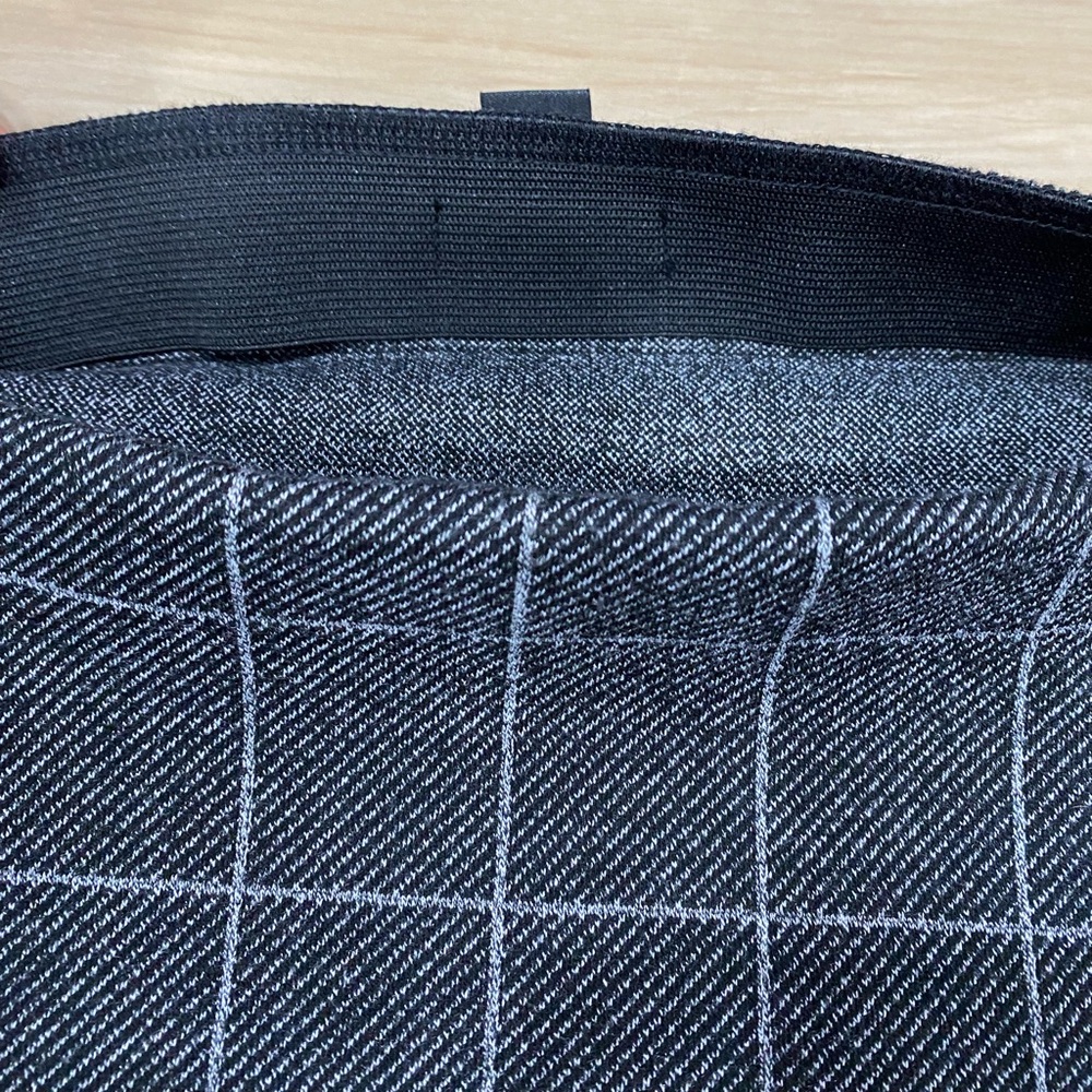 Ann Taylor Factory Dark Gray White Grid Pencil Skirt Women’s Size XS Petite - Picture 5 of 12